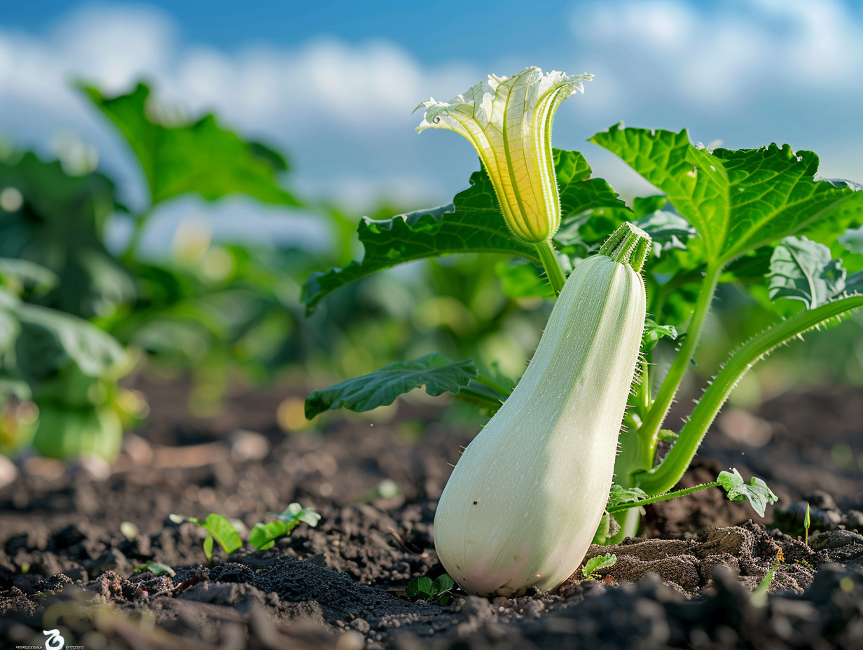 courgette blanche