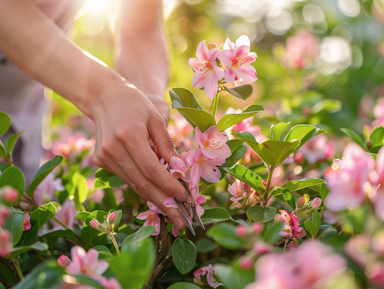 weigela fleuri