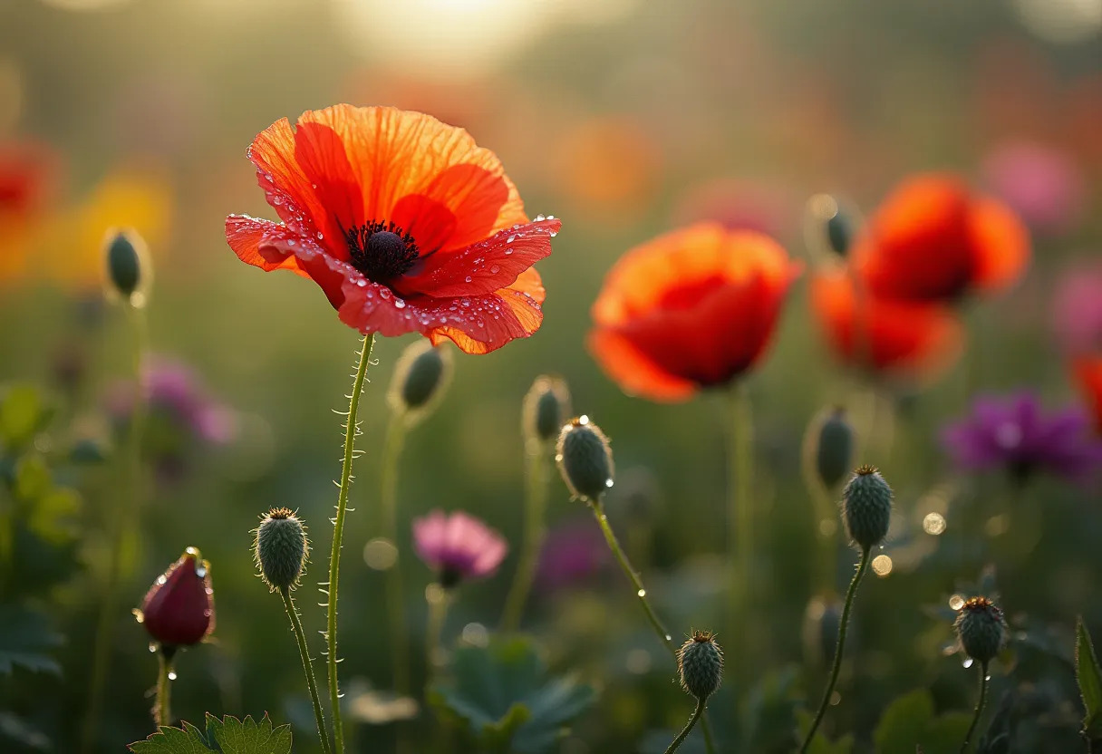 coquelicot champêtre